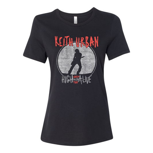 Ladies HIGH AND ALIVE WORLD TOUR Tee